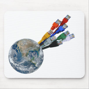 Ethernet Network Connected Earth Muismat