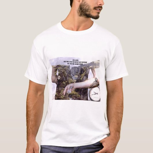 Ethiek en pad van de minst resistente Mans TShirt (Voorkant)
