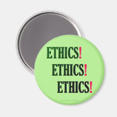 Ethiek! Ethiek! Ethiek!" Magneet (Voorkant / Achterkant)