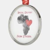 Ethiopia Adoption Ornament (Links)