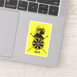 Ethiopia Adwa Menelik Sticker