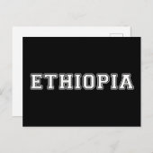 Ethiopia Briefkaart (Voorkant / Achterkant)