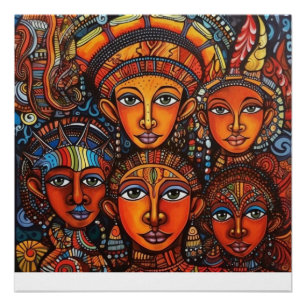 Ethiopia Children Perfect Poster