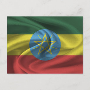 Ethiopia Flag Briefkaart