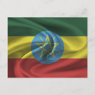 Ethiopia Flag Briefkaart