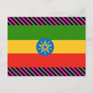 Ethiopia Flag Briefkaart