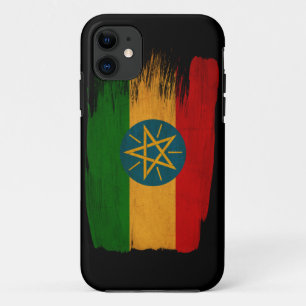 Ethiopia Flag iPhone 11 Hoesje