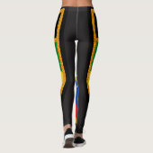 Ethiopia Flag Leggings (Achterkant)