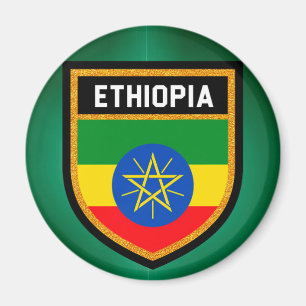Ethiopia Flag Magneet