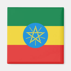 Ethiopia Flag Magnet Magneet