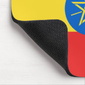 Ethiopia Flag Mousepad Muismat (Hoek)
