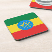 Ethiopia Flag Onderzetter (Linkerzijde)