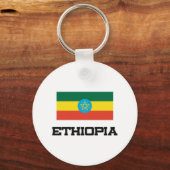 Ethiopia Flag Sleutelhanger (Voorkant)