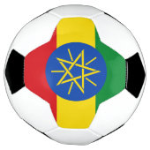 Ethiopia flag Soccer Ball (Tourné)