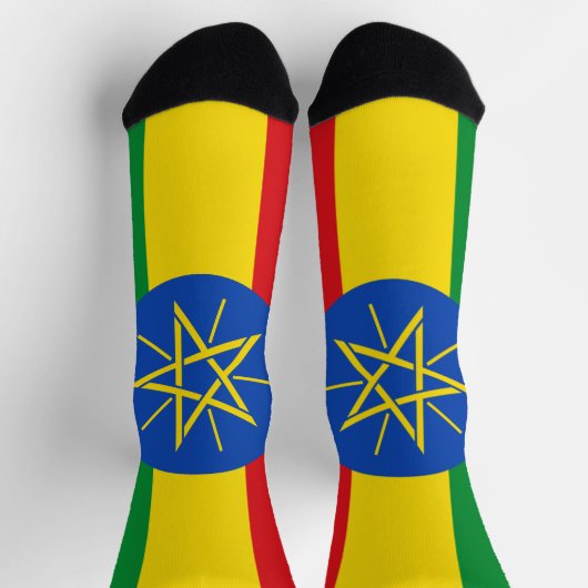 Ethiopia Flag Sokken (Top)