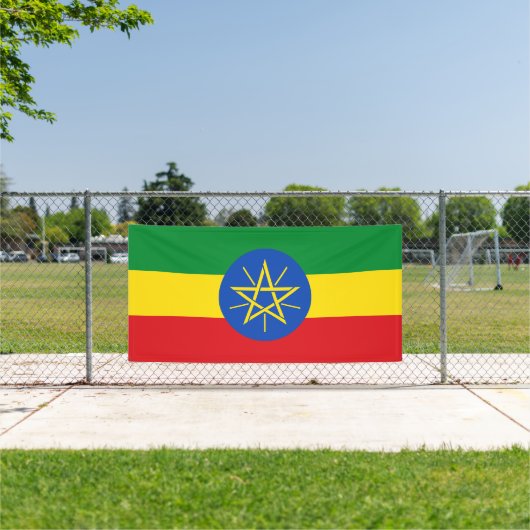 Ethiopia Flag Spandoek (Insitu)