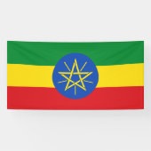 Ethiopia Flag Spandoek (Horizontaal)