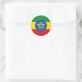 Ethiopia flag Sticker (Tas)
