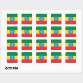 Ethiopia Flag Sticker (Vel)