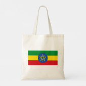 Ethiopia Flag Tote Bag (Achterkant)