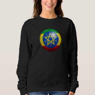 Ethiopia Futbol Flag Trui