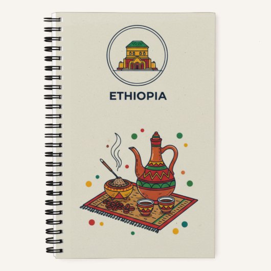 Ethiopia Heritage & Coffee Travel Photo Journal (Recto)