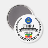 Ethiopia Magneet (Voorkant / Achterkant)