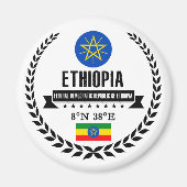 Ethiopia Magneet (Voorkant)