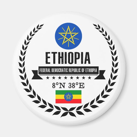Ethiopia Magneet (Voorkant)