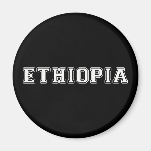 Ethiopia Magneet (Voorkant)