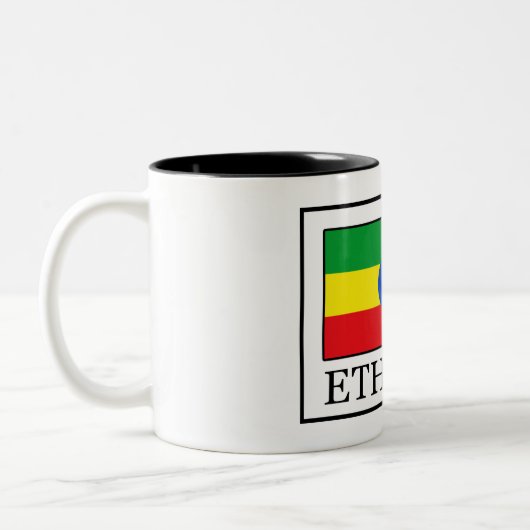 Ethiopia Tweekleurige Koffiemok (Links)