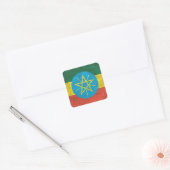 Ethiopia Vierkante Sticker (Envelop)