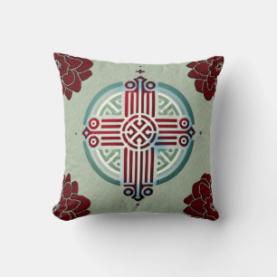 Ethiopian Cross Design Sierkussen