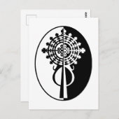 Ethiopian Processional Cross-II Briefkaart (Voorkant / Achterkant)