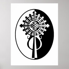 Ethiopian Processional Cross-II Poster