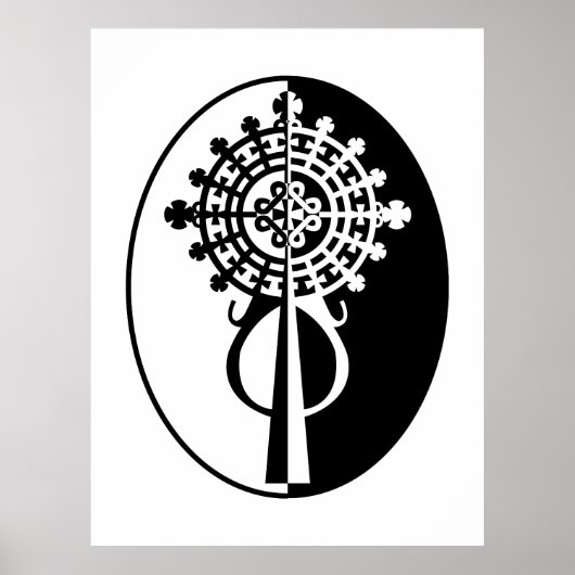 Ethiopian Processional Cross-II Poster (Voorkant)