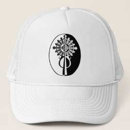 Ethiopian Processional Cross-II Trucker Pet