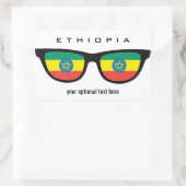 Ethiopian Shades autocollants personnalisés (Sac)