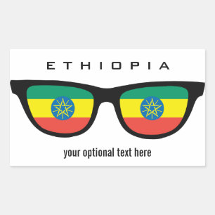 Ethiopian Shades autocollants personnalisés
