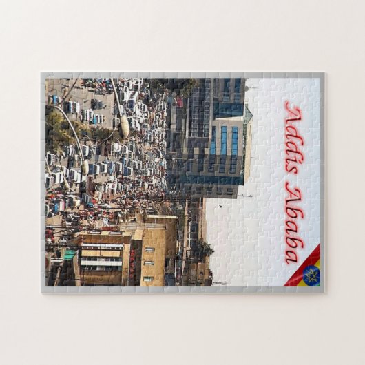 Ethiopië - Addis Abeba - het ustingcentrum - Legpuzzel (Horizontaal)