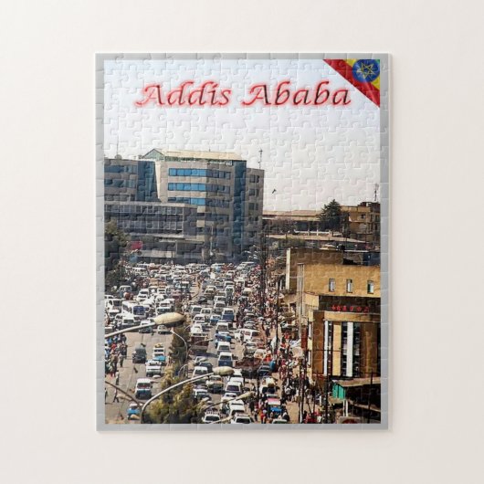 Ethiopië - Addis Abeba - het ustingcentrum - Legpuzzel (Verticaal)