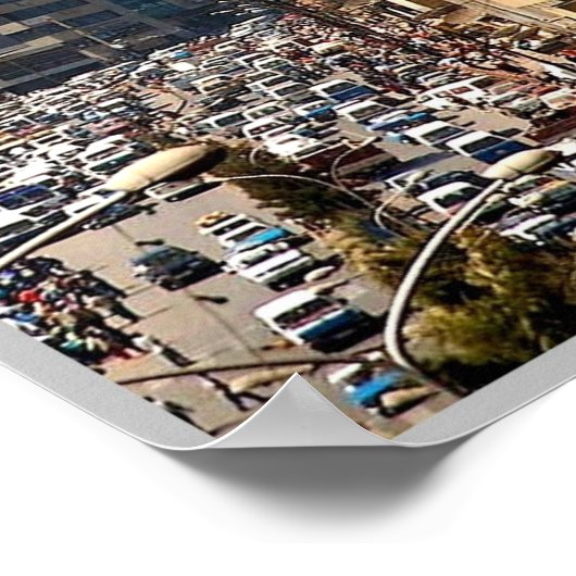 Ethiopië - Addis Abeba - het ustingcentrum - Poster (Hoek)