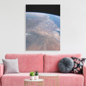 Ethiopië en een deel van het Rode Zee Canvas Afdruk (Insitu (Woonkamer))