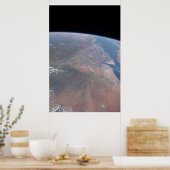 Ethiopië en een deel van het Rode Zee Poster (Keuken)