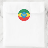 Ethiopië Fisheye Sticker (Tas)