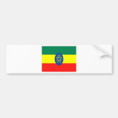Ethiopië - geloof en hoop bumpersticker (Voorkant)