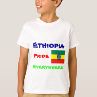 Ethiopië - kinder t-shirts