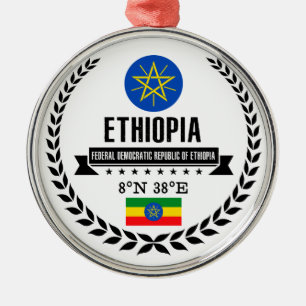 Ethiopië Metalen Ornament