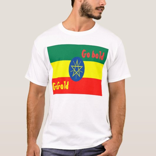 Ethiopië Olympische t-shirts (Voorkant)