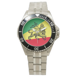 Ethiopië Rasta Leeuw van Juda Accessoire Ethiopië Horloge